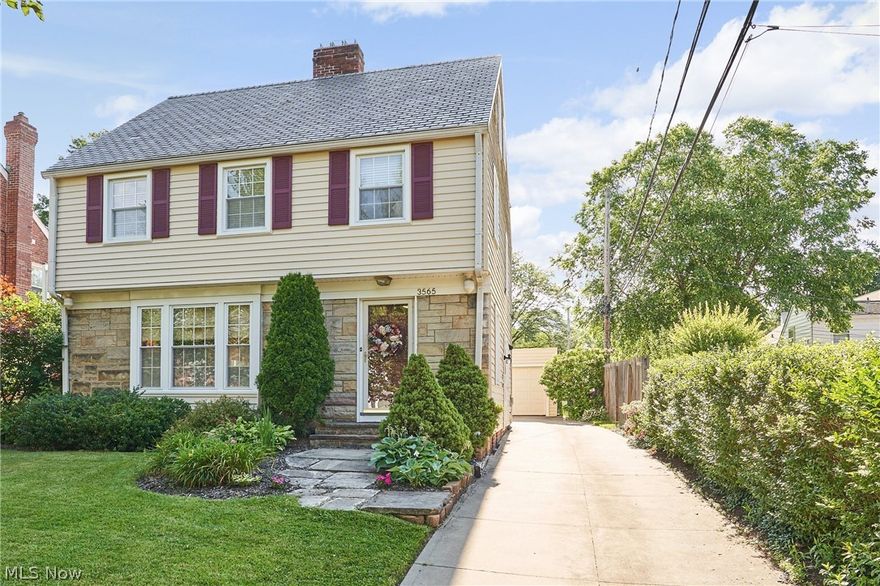 Beautiful Spacious 4 beds, 3.5 bath Colonial on tree-lined street in the heart of Shaker’s Sussex neighborhood! Welcoming foyer and Spacious living room with built-in bookshelves, fireplace, hardwood floors, and Large bay window provides plenty of natural lighting. A beautiful, updated kitchen with younger cabinetry, Tile backsplash, granite counters, wood-topped bar with counter seating, pendant lighting, and Stainless-Steel Appliances. The Formal dining room adjoins the kitchen and provides entry to a Lighted screened-in porch for entertaining and relaxing. Powder room completes the First floor. The second level master suite has two large closets, refinished Hardwood Floors, a Private Balcony, Full Bath with Walk-in Shower. Two additional Second floor Bedrooms with Refinished Hardwood Floors and Full Bath with Slate tile. Third floor features a Fourth Bedroom with Updated private Full Bath, and refinished Hardwood floors. Lower level has large, finished room with cozy fireplace and c
