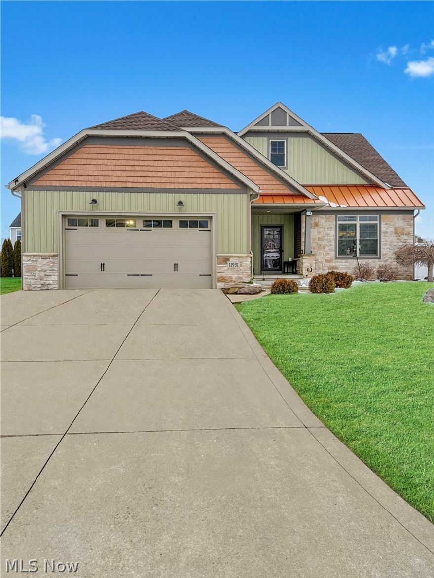 Better than new and tucked on a private cul-de-sac, this 4-bedroom home offers modern finishes, thoughtful design, and exceptional living space inside and out.
Welcome to 11931 Walton Circle NW in Uniontown.....where comfort, style, and functionality come together in a home that still has that new-build feel. This beautifully maintained 4-bedroom residence features soaring vaulted ceilings and a spacious great room anchored by a stunning stone fireplace, creating a warm yet impressive gathering space.
The open-concept kitchen and dinette area are perfect for everyday living and entertaining, complete with granite countertops, stainless steel appliances, and ample cabinetry. The first-floor owner’s suite offers convenience and privacy with a tiled en-suite bath, a large walk-in closet, and direct access to the laundry room for ultimate ease.
Upstairs, you’ll find two additional generously sized bedrooms, a full bathroom, and a versatile loft space ideal for a gaming area, study nook, or home office.
The finished basement expands your living space even further, featuring a full bathroom, a large bedroom with spacious closets, and a dedicated craft room, perfect for hobbies, guests, or multi-generational living.
Step outside to enjoy the fully fenced backyard with an oversized gazebo and patio area, ideal for relaxing evenings or entertaining friends and family. Situated on a quiet cul-de-sac, this home offers limited traffic and added privacy.
A rare opportunity to own a move-in-ready home with space, style, and an unbeatable setting.