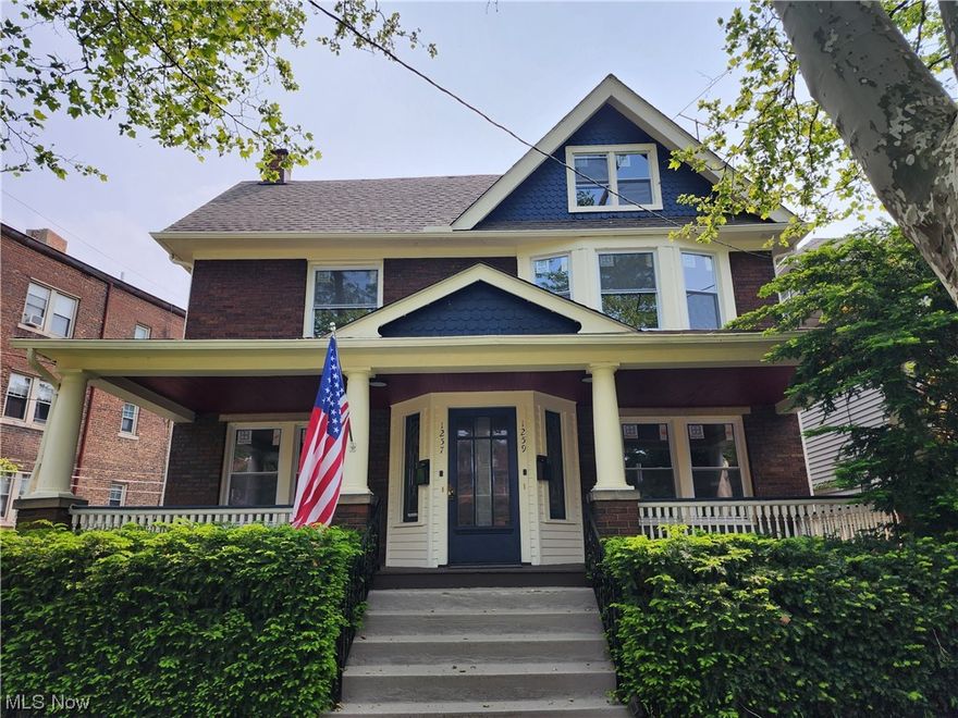 Welcome to Lakewood this large Colonial  Multifamily home offers side by side double 3 bedroom 1 bath units.   This two-family offers large living room, formal dinning room, large eat in kitchen,  second floor full bathroom, 2 large bedrooms.  Each side has full basements and full attic space that could be converted for extra living space,  office space on second floor or each unit leads to the full attic. Off street parking with fenced in backyard.  Right unit is fully updated with new flooring, carpet in all bedrooms and hallway.  Marble bathroom with large tub and shower.  Large backyard with off street parking. Updated throughout the home.  To much to list.   Turnkey move right in or rent out or both.   Great location short distance to shopping and more.