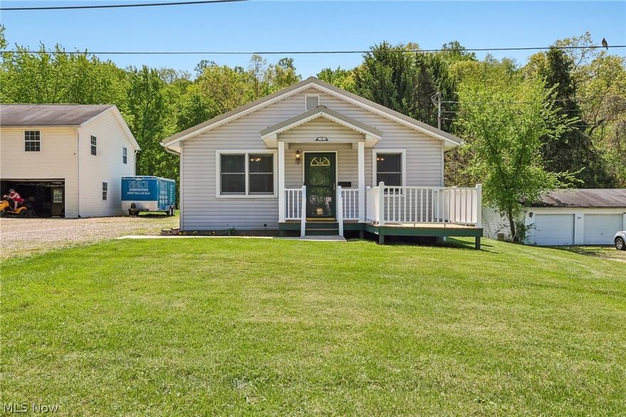 Online RESERVE AUCTION, the RESERVE (Minimum Bid) is $130,000. The auction ends at 7:00 PM, Thursday June 4th, 2026. BUYERS MUST SIGN ACKNOWLEDGEMENT OF TERMS to bid. Agents, please see A2A. Charming and well-maintained 2-bedroom, 1-bath ranch offering comfort, convenience, and thoughtful updates throughout! This home features a spacious 2-car garage complete with a heated bonus room and 100-amp electrical service—perfect for a workshop, hobby space, or additional storage. Enjoy relaxing in the inviting 3-season room with ramp access for added accessibility. Major updates include a newer furnace and hot water heater installed in 2020, along with newer metal roofs on both the home and garage for long-lasting durability. The bathroom is equipped with a walk-in jetted tub for comfort and ease of use. Beneath the home, you’ll find a clean crawl space that has been insulated, lighted, and finished with a vapor barrier for added efficiency and peace of mind. A solid, move-in-ready property with practical upgrades and great functionality! All appliances including washer/dryer stay.