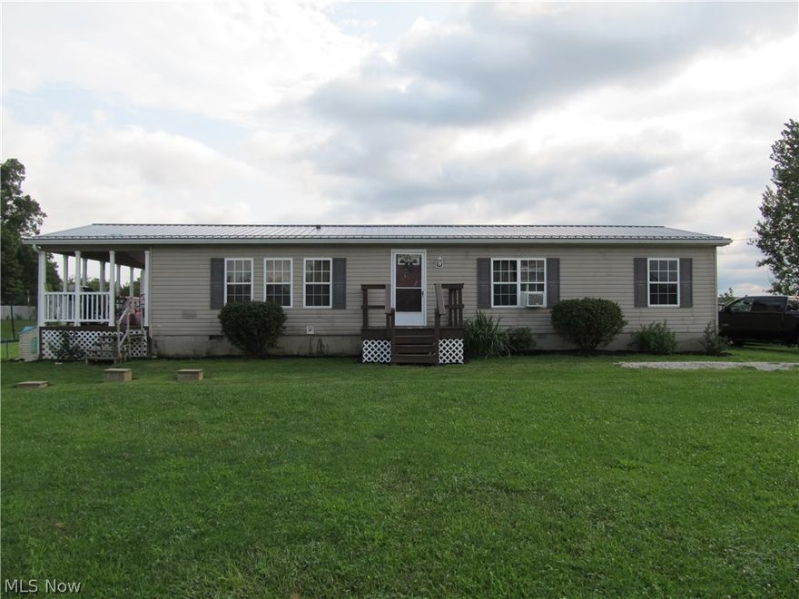 Ready for a property to call your own? Look no further! This 3 bedroom, 2 bath home has a large eat-in kitchen, that opens to the living room. The 24x10 covered deck is accessible from the kitchen, through sliding glass doors, and provides the perfect outdoor entertaining space or quiet spot to watch the sunrise. All 3 bedrooms boast walk-in closets, providing ample storage space. The master suite has a garden tub as well as walk in shower and large vanity area. Home also has a new (less than 2 years) steel roof as well as many other updates. The 1.4 acres provides ample outdoor space, and your own mini orchard, including apple, pear, and peach trees. Along with the fruit trees, you'll also find blackberries and raspberries.

Also offering a $250 paint allowance as well as a $750 flooring allowance!