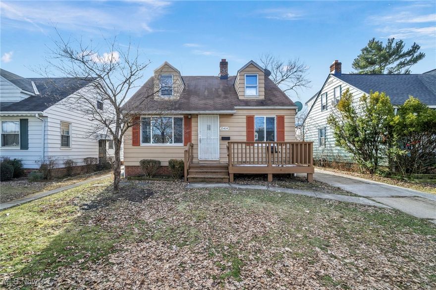 Convenient location close to shopping and public transportation. Features a large front porch perfect for relaxing on summer evenings, spacious bedrooms with updated flooring, and a generous backyard with plenty of potential. Recently vacated by tenants. Property is being sold as-is. Buyers are strongly encouraged to conduct their own due diligence, including inspections and review of any city requirements. Great potential for the right buyer! Cash or conventional financing preferred.  No assignable contracts