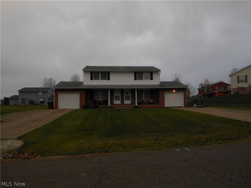 Two story duplex in nice condition. Good rental history.  two bedrooms and one and a half baths each unit. Siding replaced 2013.  Full basement  Unit 7187 new furnace and ac 2015.