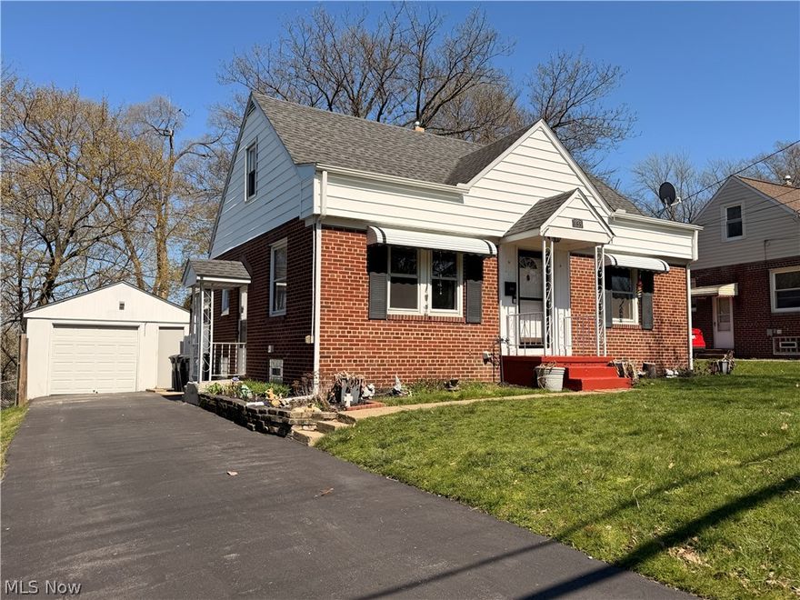 Welcome to this charming three-bedroom, one bath brick Cape Cod located in the desirable Ellet area. This home offers a blend of character, comfort, and thoughtful improvements throughout. The fully renovated kitchen completed in 2026 features white maple cabinetry, brand new appliances, Pergo flooring, and new lighting, creating an open and functional space perfect for everyday living and entertaining. The dining room is filled with natural light, creating an inviting space to gather. The main level offers a spacious, bright living room and a large family room with a fireplace and a wall of windows, all enhanced by fresh interior paint. Recessed lighting has been added to the living room, family room, and upstairs primary bedroom. Two generously sized bedrooms and an updated bathroom complete the first floor. Upstairs, the primary bedroom provides a private retreat with newer windows and LVP flooring. The lower level offers additional living space with new carpet and a drop ceiling with updated panels, creating a comfortable extension of the home. These rooms are ideal for a home office, workout area, or recreation space. This level also includes a large laundry area and a dedicated storage/workshop space. Additional features include a washer, dryer and central air installed in 2021. Enjoy the fully fenced backyard, complete with a fire pit area, perfect for relaxing, entertaining, or giving your fur babies space to play. A covered patio attached to the garage adds even more space to enjoy the outdoors. Close to shopping, dining, and parks, this home makes everyday living easy! Schedule your private showing today.