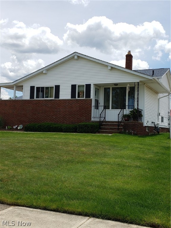 Spacious, updated 4 bedroom split offers so much. The newer remodeled eat in kitchen (2019) offers Stainless appliances including refrigerator, range, microwave and built in dishwasher, abundance of cabinets including a pantry, garbage hideaway, lazy susan, pennisula with seating area. Sliding glass doors with built in blinds (2015) leads from the eating area to a raised cement deck to enjoy those summer evenings. The living room is spacious and light with a large set of windows. There are 3 bedrooms up with wood floors and most newly painted. The newer full bath has just been remodeled (2019) with newer tub, commode and large vanity with marble countertops and newer lighting fixture. The lower level offers a large family/play room which has direct access to the attached 2 car garage. Included in the lower level is a 4th bedroom and updated 1/2 bath. This split offer a large basement area with some glass block windows, large laundry/utility area and room for storage as well. Not