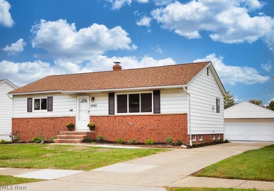 Welcome to your beautiful new home, near all the community amenities including shopping, parks and freeway access. Enter the front door to the gorgeous living room with vaulted ceilings and plenty of natural light. The new main level vinyl flooring flows beautifully into the adjacent dining room and kitchen. The 2021 complete kitchen remodel boasts new white shaker style cabinets, modern granite countertop and backsplash as well as all new fixtures and stainless appliances including refrigerator, range, microwave and dishwasher. The new  lighting creates the perfect atmosphere for cozy family meals and entertaining guests. You will enjoy 3 bright bedrooms with hardwood floors, and a remodeled full bath.  The entire interior has been freshly painted. The large basement  features a spacious living area with new carpet and vinyl floors perfect for bar or home theatre. The remodeled full basement bathroom, and large storage and laundry areas finish the spacious lower level. The large 2 car