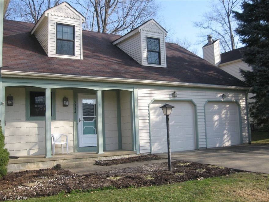 READY TO MOVE RIGHT IN - Fresh Neutral Paint, NEW Carpet throughout, NEW High Efficient Furnace (Trane) & NEW Hot Water Tank. Eat in Kitchen, 
Dining Room, Living Room, with Fireplace, Slider to 16 x 16 Deck, Two Full Baths, Loft with skylight, (2 Bedrooms) First Floor Master plus One NEW Bedroom just added to second floor over Garage Ceiling with Blown in Insulation, NEW Carpet, 2 Closets, NEW Electric Baseboard Heating adds 177 square feet to the original 1076 square feet Totals 1253 square feet. Garage - 13 X22 with extra storage & door opener. Six Panel Doors in condo. Included in condo fee -
Club house (which can be rented out) & swimming pool. Also includes a Home Warranty.