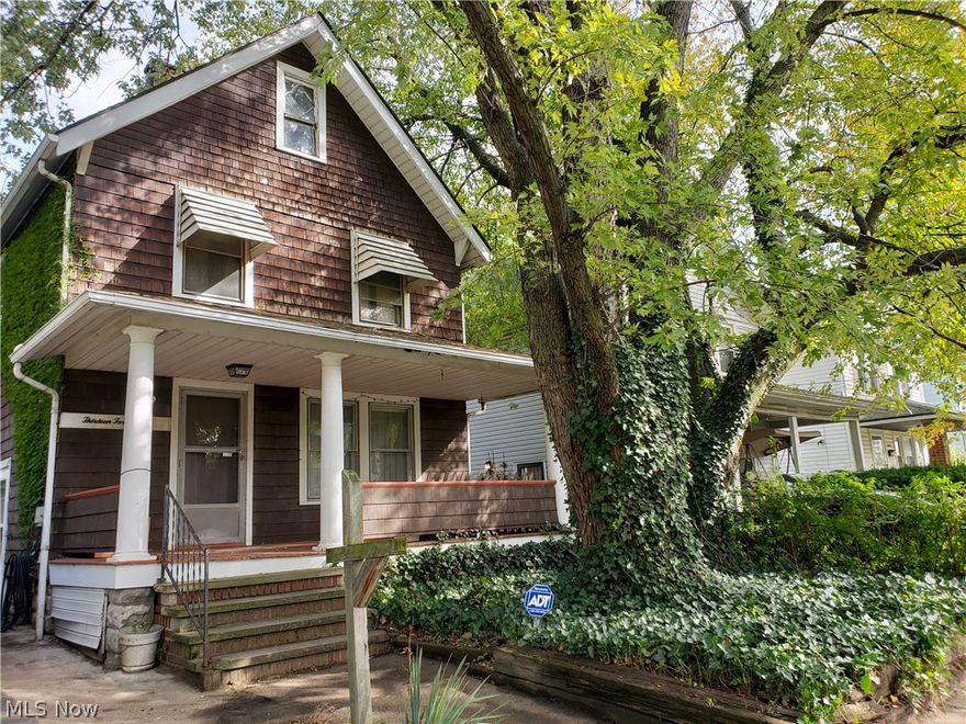 1200 sf Colonial with Full basement which includes workshop is waiting for it's new owners personal touches. Main floor includes Living Room, Dining Room, eat-in kitchen with full bath. 2 good sized bedrooms on the 2nd floor with hardwood under carpeting and the 3rd floor attic can be a 3rd bedroom. Relax on the front porch or enjoy the private back yard on the deck. Furnace and hot water tank replaced in 2018, Garage roof 2015 and house roof 2010. Call your agent today for a private showing.