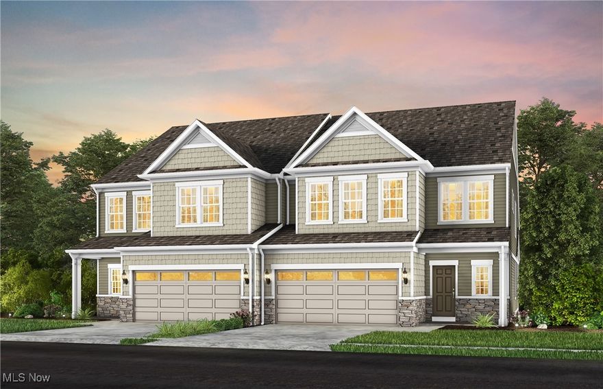 The charming Addley features a large owner’s suite & sunroom on the main level. Upstairs, you’ll find a loft, 2 additional bedrooms, and full bath for guests. This bright and airy 3-bedroom, 2.5-bathroom, 2 car garage, low maintenance townhome offers just over 2,800 square feet of luxury living! Enjoy cooking and entertaining in your gourmet kitchen with stainless steel appliances and quartz counter tops. The home has beautiful LVT flooring and 9’ ceilings throughout the kitchen, dining, and 12’ high ceiling in the gathering room. Enjoy this luxury, modern town home with pool, tennis court, and clubhouse within an easy 5-minute walk.