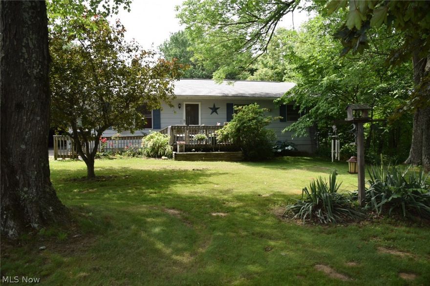 Enjoy a peaceful, secluded home on over 8 acres in the East Muskingum School District!  One family owned since it was built and never been on the market!  New roof in approximately 2004 & new gutters in 2010.  Included is a 10x12 storage shed for all your lawn mowing tools!  Plenty of storage space in the basement!  Beautiful property for hunting or simply enjoy nature while sitting on the front or back deck!  Call today!