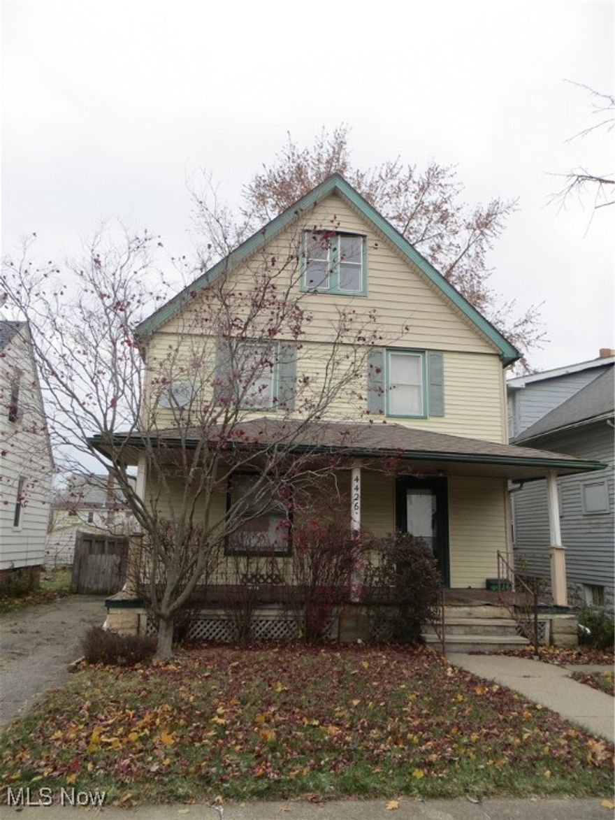 Welcome to this lovely colonial home in the Old Brooklyn area which was once known as the Village of South Brooklyn. You will immediately recognize the old-world charm once entering the large foyer. The present owner purchased the property in 1990 and has done much updating: added a large coat closet to the foyer, replaced the old windows with double hung/tilt windows on second floor and in the kitchen, complete tear-off roof with new plywood decking and shingles 2016, electrical / 100 amp service, wood laminate flooring, newer kitchen cabinets with sink / fixtures and added dishwasher and the BIG PLUS was bring the washer and dryer to the main floor. Preparation for an additional bathroom were made in the lower level. Please be advise this home is being SOLD AS IS.