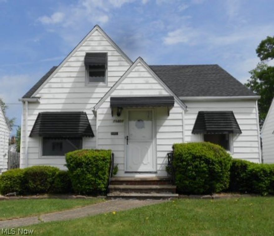 Cute! 3 bedroom, 1.1 bath Cape Cod home with 1,338 sq ft of living space. Hardwood floors and natural woodwork. Eat-in kitchen. C/A. Finished 2nd floor with built-ins. Full basement with rec room, dry bar and half bath. Patio and 2 car detached garage. Privacy fenced yard. Good curb appeal. Buyer to assume ANY/ALL POS violations, POS report in 'supplements'.