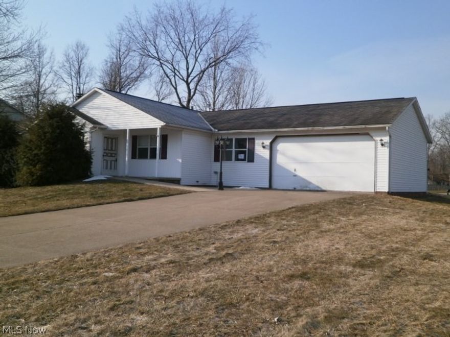 Handicap accessible ranch home with three bedrooms and two full baths, rear deck with privacy bushes, patio area, attached two car garage, corner lot and updated kitchen. Home in need of some cosmetic improvements. Full partially finished lower level. Buyers should obtain a free prequalification letter from Wells Fargo Home Mortgage or an entity which is a joint venture with Wells Fargo Home Mortgage by working directly with a mortgage consultant.