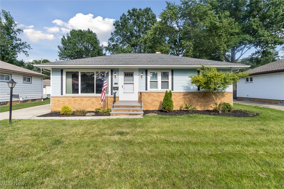 Welcome home to this updated and move-in ready stylish 3 bedroom, 2 bath ranch in the heart of Parma Heights! Step inside the spacious open concept living and dining area with an abundance of natural light, perfect for entertaining and casual gatherings. The kitchen comes fully equipped with all appliances, including new granite countertops. Three generously sized bedrooms, with natural wood flooring provide comfort and flexibility, while the finished lower-level recreation room complete with a decorative fireplace offers additional space for entertaining, a home office, or a playroom. A utility room and full bath complete the downstairs. Whether you're a first-time homebuyer, downsizing, or searching for a property to make your own, this is a fantastic opportunity in a sought-after neighborhood. Don’t miss your chance—schedule your showing today!