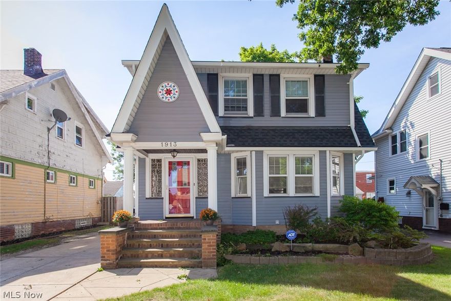 Meticulously maintained South Hills Beauty! Old World character with modern amenities abound in this 3 bdrm, 2 full bath, Dutch colonial - Charming curb appeal and covered entry - light filled Living Room with large picture window and gas FP - Formal Dining Room with lead glass built-ins and bay window seat - LARGE updated eat-in Kitchen features oak cabinets & tile counters - all Kitchen appliances INCLUDED - Spacious 19x11 Master Bedroom, 2 additional bedrooms, remodeled Full Bath & porch overlooking picturesque backyard complete second floor- Additional living space can be found in the Finished Rec room on Lower Level with additional full bath and laundry room - New 2+ car garage with garage opener & NEW deck. Updates include: Furnace replaced 2012; C/A refurbished 2011; Roof/Gutters/Gutter Guards (tear off) Nov 2015; Back Deck July 2016; Updated electrical; glass block windows in basement. Minutes from I480 & 90 - 10 minutes to Downtown. 1 Year America's Preferred Home Warranty Inc