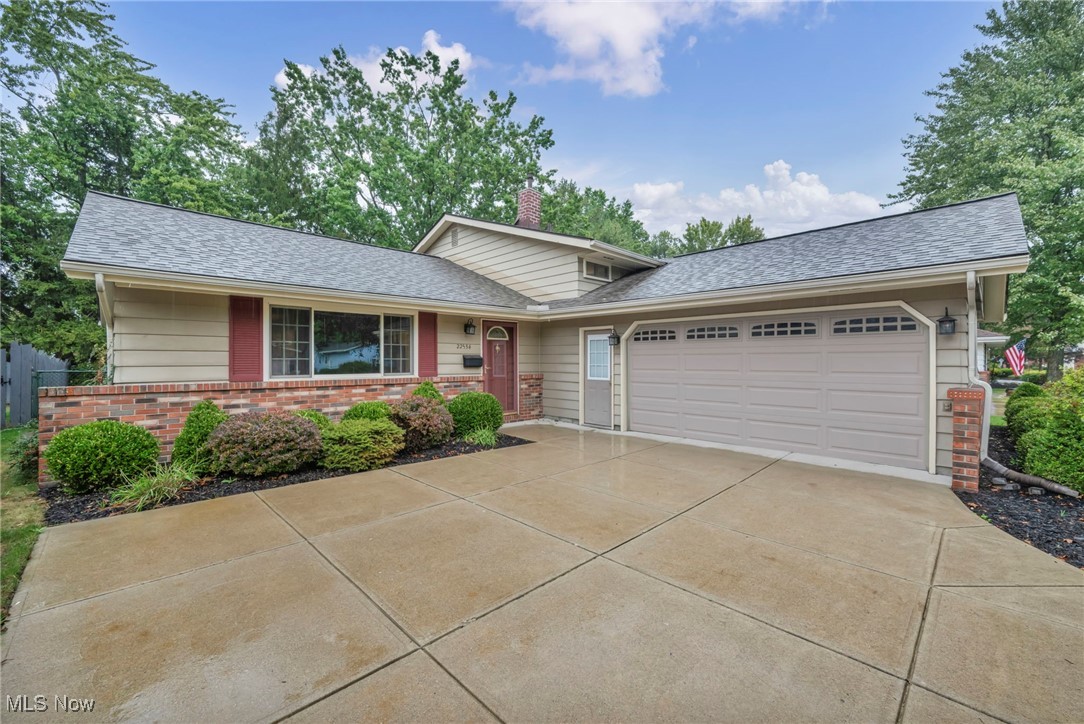 Tucked away on a peaceful cul-de-sac in Fairview Park. From the moment you pull up, the curb appeal and beautifully maintained yard set the tone. Step into sun-filled living and dining spaces accented with rich hardwood flooring, then flow into the stunning enclosed porch—your year-round retreat overlooking a private, landscaped backyard with a spacious paver patio. The updated eat-in kitchen is both stylish and functional, featuring granite countertops, stainless steel appliances, and today’s favorite finishes.
The lower level is anchored by a cozy fireplace and oversized family room—perfect for movie nights, play space, or casual entertaining. A bright and versatile laundry/utility area makes everyday living easy. Upstairs, you’ll find three comfortable bedrooms and a full bath, all designed with a soft, inviting color palette that creates a sense of calm.
This home has been lovingly maintained. If you’ve been searching for a home that balances charm, comfort, and practicality—this one simply feels like home.