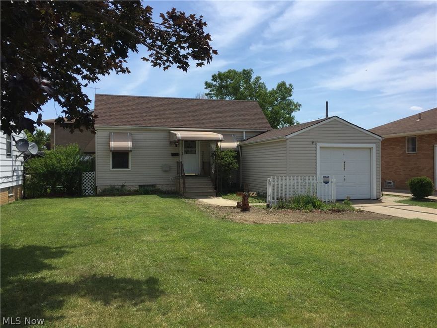 Great opportunity to own a ranch style home with plenty of room to offer additional living space near Kamm's Corner. The home offers a kitchen with plenty of cabinet space with all appliances included. A dining room that is just steps across from the kitchen. The large living area with an aesthetic fireplace to spend your evenings. The home additionally offers 2 bedrooms with plenty of storage space with an additional room that could easily be turned into a 3rd bedroom with a bathroom in-between. A bonus sun room is off the dining area to enjoy those warmer months. There are hardwood floors under the Living Room and bedrooms. The full basement has a utility room, an area that could be converted to a rec room and a large laundry area with the washer and dryer included. Fully fenced in back yard. Also includes a 1 car attached garage. Close to Kamm's Corner, shopping, transportation, and I-71! Set up a private showing today! Buying "As-Is" Seller will make no repairs.