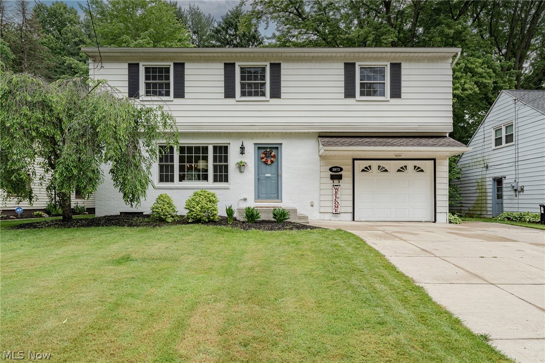 Great opportunity for a charming, well-kept colonial in Stow! Situated on a quiet tree-lined street, this lovely home features 4 bedrooms, 2.5 bathrooms, spacious living areas, original hardwood floors, a lush back yard, and more! The front door opens into the living room where you will find a gas-burning fireplace and a picture window that fills the room with light. Hardwood floors flow from the living room into the dining room that features sliding door access to the large back deck. The kitchen includes a full complement of appliances, durable ceramic tile flooring, and plenty of cabinet space. A half bath off of the kitchen completes the first floor. Upstairs, there are 4 bedrooms including a fantastic owner's suite. Here you will find a spacious bedroom with a walk-in closet and an ensuite full bath with a soaking tub and step-in shower. A second full bath completes the second floor. The lower level features a large finished rec room and a tidy laundry and storage room. Recent upd