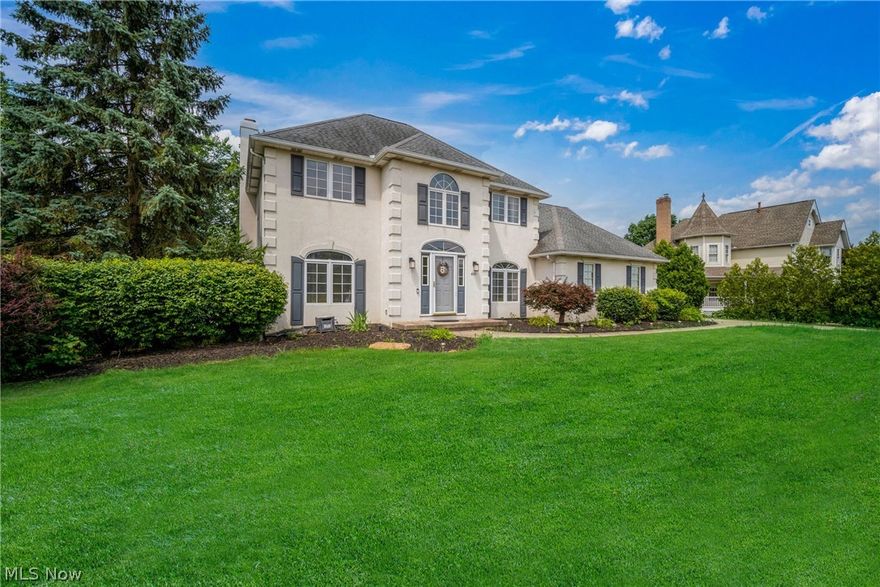 Welcome to this fantastic 5-bedroom Center hall, colonial and sought after location. Two-story foyer with open stairwell to the upstairs features oak hardwood flooring. Off the foyer there is a formal dining and a living room or office with glass French doors. Sunken Family rm features a gas fireplace and has a sliding glass door that walks out to a concrete patio and huge fenced-in backyard. Open eat-in kitchen with granite countertops, a breakfast bar, loads of cabinetry including a built in pantry and all appliances which are include. The dinette off the kitchen walks out to a huge deck with a pergola. Four bedrooms upstairs, including a huge master suite with walk-in closet, and some private master bathroom. The guest bedrooms have been freshly painted and share a remodeled bathroom with a double vanity. One of the bedrooms on the end of the hall is huge and could be used as a bonus/playroom. Four finished lower level featuring a huge recreation room. There’s also a possible 5th bedroom or bonus room plus a large storage room. New furnace and AC installed days ago 2024. This home is in a great neighborhood conveniently Located close to shopping, restaurants and freeways. A must see!