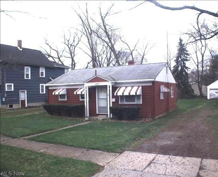 What a Doll House!   3 Bedroom Ranch with detached garage.  Home comes fully furnished. There is a shared Driveway