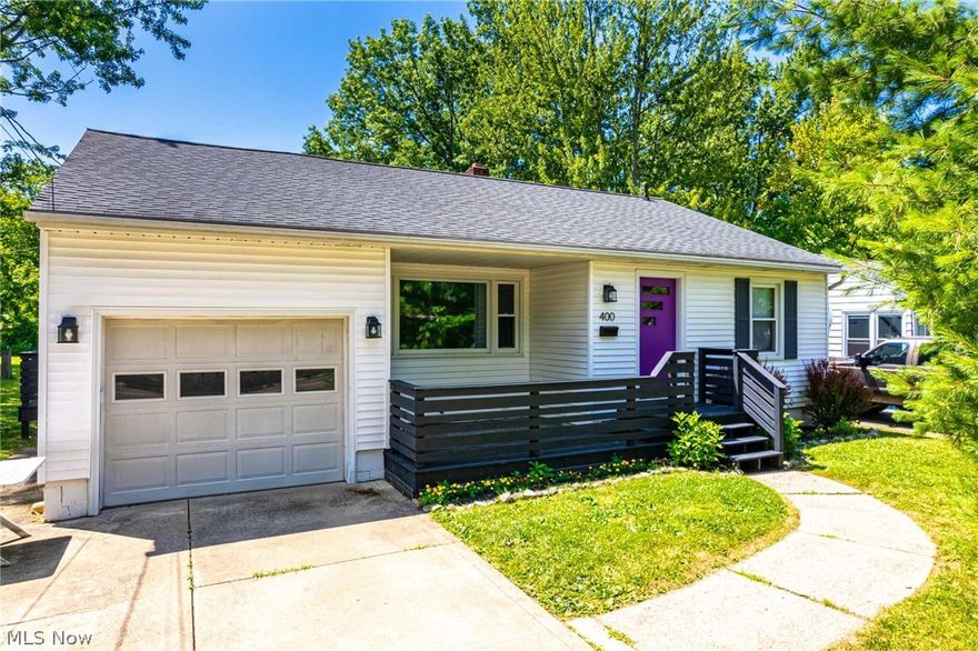 This charming move in ready Amherst 3 bedroom 2 bath ranch sitting on just over a 1/4 acre lot is an absolute must see! This home features many updates including a beautifully updated kitchen, Flooring, Updated Bathrooms, Original hardwood flooring throughout the living room and bedrooms & an awesome large 500 square foot finished family room in the basement! This home also has a newer front deck, roof, fence, and driveway. This home is situated within walking distance from the historical downtown, restaurant's & entertainment, just minutes from Lake Erie, Beaches & Marinas.  and  is in the Amherst school district and walking distance to all schools! This one won't last schedule your showing today!