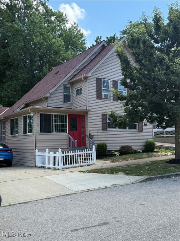 THIS could be THE PLACE! Charming and move-in-ready 3 bedroom 1 bath colonial. This well maintained home features a large living room that flows into an open concept kitchen/ dining room. Extra room on the first floor could be used as a bonus room or 4th bedroom. Two enclosed porches & a fully fenced yard.