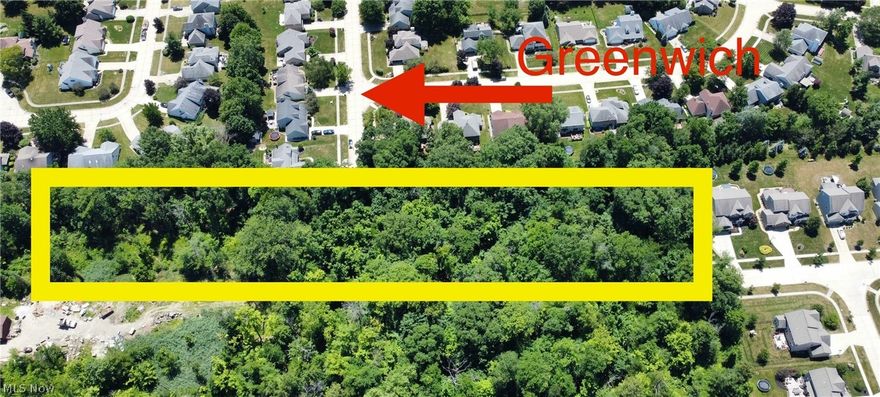 Bring your builder and build the home of your dreams! 3 wooded acres in desirable area of Strongsville. The City's Master Street Plan requires extension of Greenwich Drive located in the peaceful Huntington Park Development. Once Greenwich is extended to the norther property line of the parcel a home can be built on either side. Investors can potentially be creative and split the lot to build two homes! Two lots for the price of one!