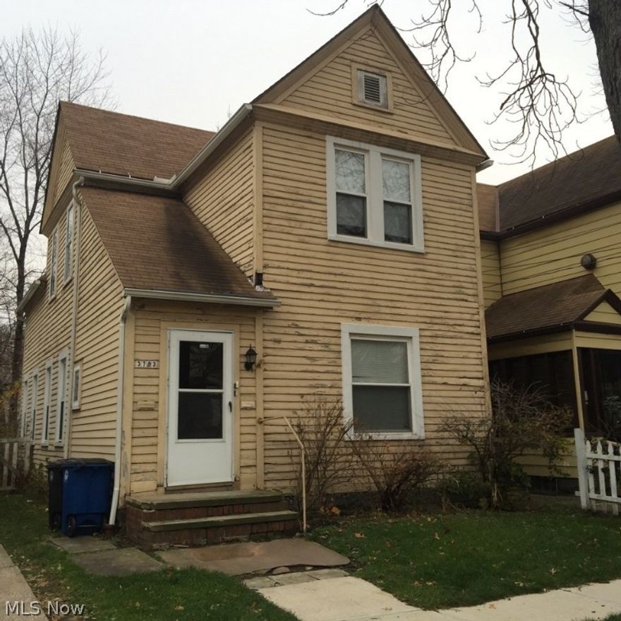 Large Duplex. Home needs work. Sold as is. Seller will make no repairs.