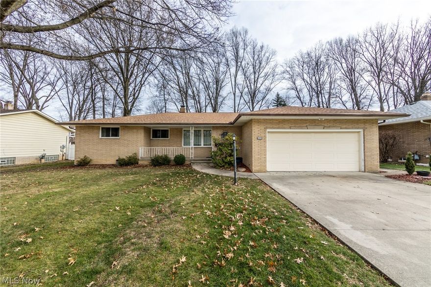 A wonderful 3 bedroom ranch in Seven Hills, this home features over 1700 sq ft, PLUS a partially finished basement.  Bring your own touches and restore this beautiful all brick home.  A large living room, family room with fireplace, screened porch, and rec room/area in the basement opens up so much room for entertaining.  The bedrooms have hardwood floors.  An eat in kitchen also has a formal dining area.  The furnace and a/c were replaced in October of 2022. Vinyl windows, dimensional roof, a newer water tank, and a waterproofed basement means you can focus on restoring the fun stuff.  A 2 car garage, large fenced yard, ample storage, and so much more.