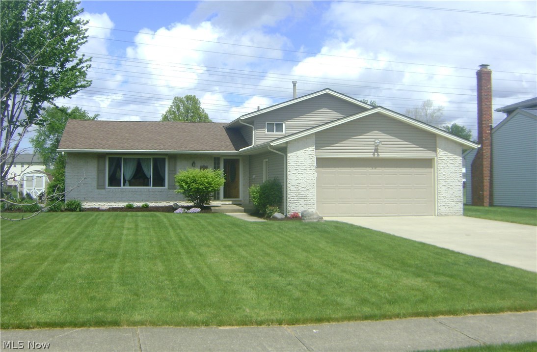 Charming split level is all set for you to move right in. Nestled in a nice quiet neighborhood of North Olmsted. Plenty of space for a family, who enjoys a sun room for entertaining along with heat for the colder months. A nice size to the rooms in the house with an open main level family/dining room. Basement is almost completely finished with ceramic tiles and glass block windows. Freshly update half bath and all the storage space you could ever need is here. 2 decks make for great sun bathing next to the pool. Newer appliances throughout that stay with the home. Schedule your appointment today.
