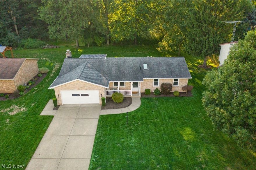 Wonderful all Brick Ranch centrally located to the highway, shopping and restaurants. This home is beautifully updated with modern decor and ope floor plan and sits on a private lot. The Kitchen area opens up to a nice sized dining area and Family room that overlooks the back yard. Additional living space in the Formal Living area and Lower Level with full bath which is waiting for your personal touch. List of improvements Main Bath Remodel (2018), HVAC (2017), Hot Water Heater (2016), Glass Block Windows (2013), Insulated/Vented Attic (2013) and many more updates included in downloaded documents.