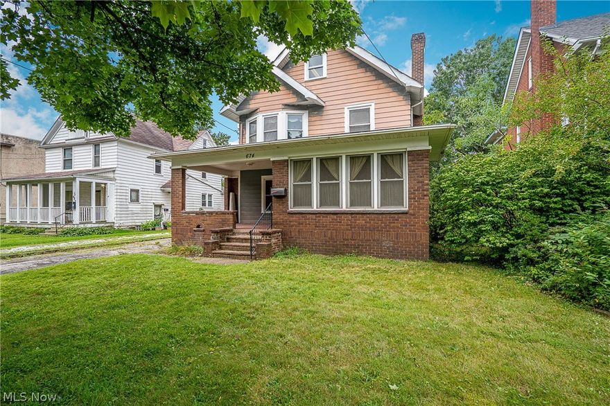 Call this four bedroom, one and a half bath, Home. Cozy up in front the gas fireplace and admire the meticulously refinished original wood trim throughout. The large sunroom and finished attic add even more living space to this already roomy house. All carpeting is being replaced but is on back order.