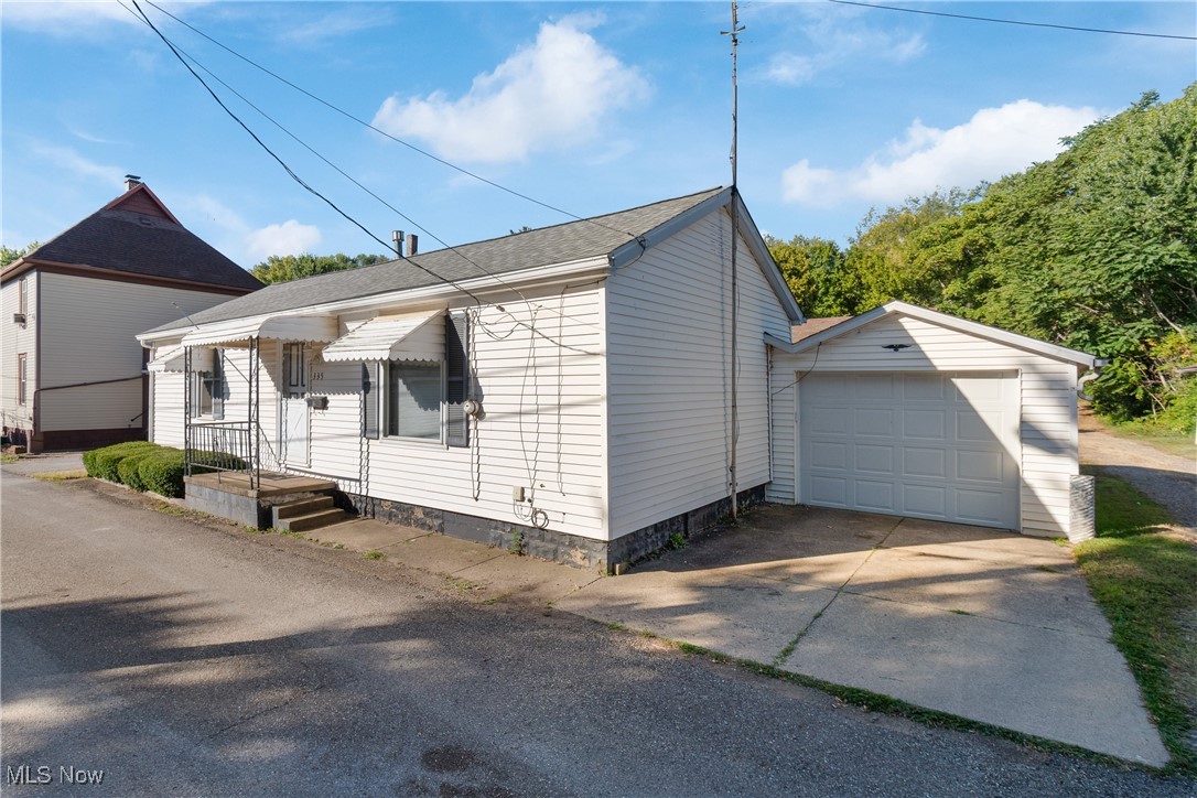Big dreams come in tiny packages! This darling one bedroom ranch is loaded with potential! With an open, inviting floor plan featuring lvt flooring and neutral paint throughout. The primary bedroom is large and near the full bathroom for convenience. Large eat in kitchen and living room complete the first level with separate laundry area and unfinished basement for storage. You will appreciate the one car attached garage and private backyard for entertaining. Whether just starting out or downsizing, this home is sure to please! Schedule your showing today!