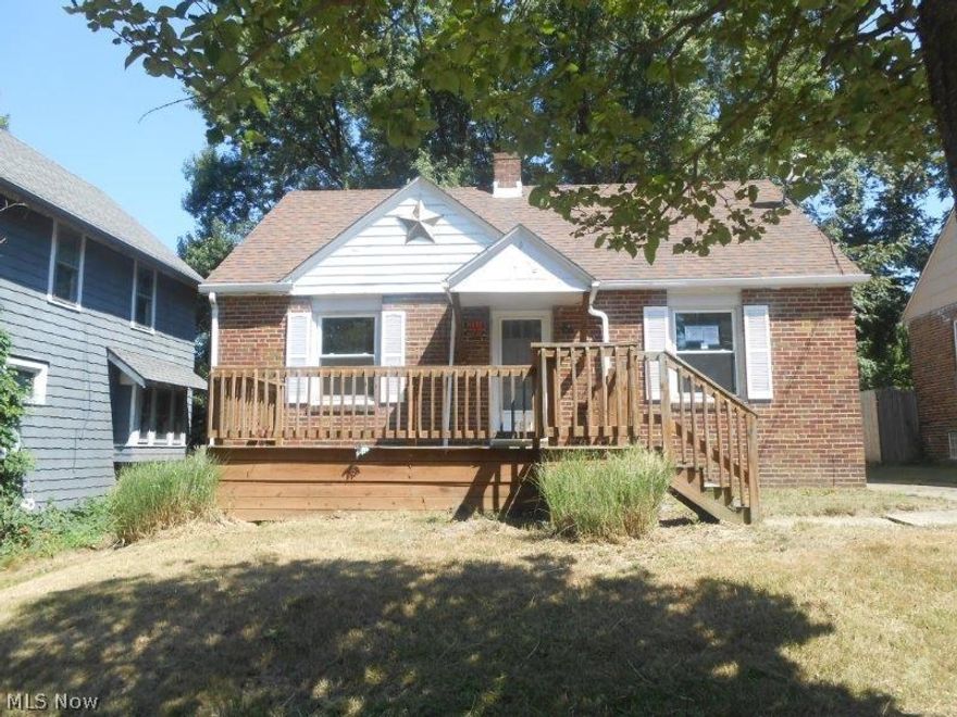 Case #412-502065:. All properties sold “As-Is” without any guarantee or warranty by seller. This 2 bedroom 1 bath brick ranch with central air is waiting for you to move in. Perfect for someone wanting to downsize or just starting off. Full basement for extra storage and laundry area. 1 car detached garage. Backyard is fenced in. Come and see this one before it is gone!