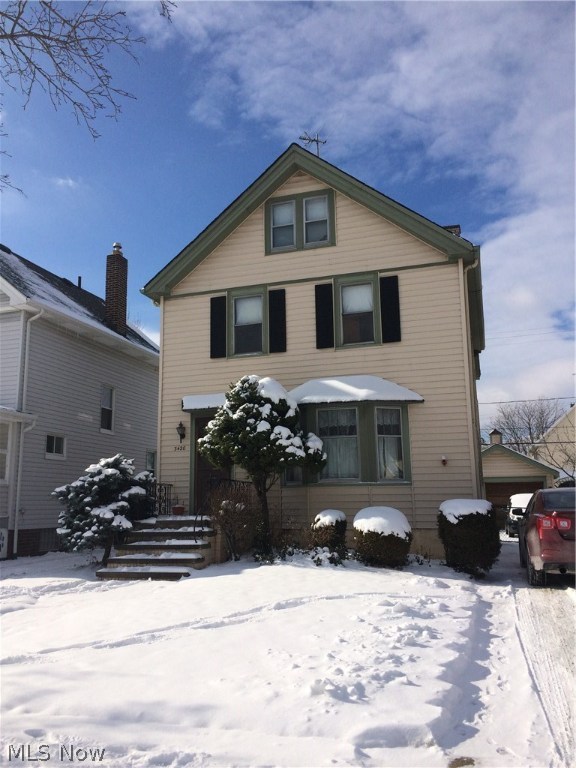 Three bedroom, two bath Colonial, has a semi-finished third floor and basement - needs some TLC, but has a lot of potential! Easy to show....