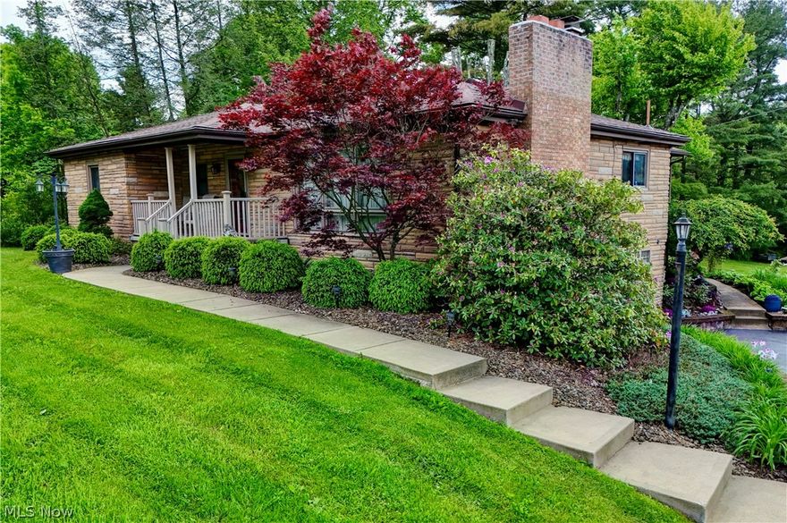 Absolutely stunning 3 bedroom 2 bath ranch that you will fall in love with. Through the front door you will find the very spacious living room that flows nicely to the kitchen. Enjoy your days in the beautiful sunroom or on the large deck overlooking the amazing backyard. Take some time to relax and enjoy the finished basement space with a beautiful fireplace. Newly remodeled bathroom, newer roof with extended life shingles all this on 2.6 acres! Don't wait to call and schedule your appointment today!