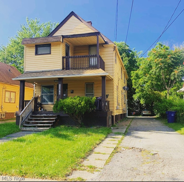 Start collecting rent right away. Bottom unit rented for $575 a month & top unit is vacant. This duplex is right situated on a quite street with shopping and amenities close. Don't miss out on your opportunity to own your next investment property in Cleveland.