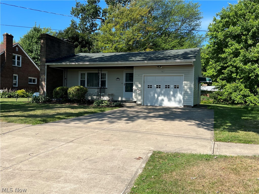 Welcome to a beautiful ranch home located close to Lake Erie and all the boat docks and ramps as well as restaurants and the Moose Lodge. What a great place to live. This is a quiet street and waiting for a new family. This home is much bigger than it looks from the street. There is a large living room with a beautiful sandstone fireplace and newer carpet. Enjoy the formal dining room with plenty of room to entertain guests. The kitchen has been up-dated with new cupboards and beautiful stone countertops and beautiful backsplash and up-dated stove and fridge. Enjoy 3 large bedrooms with nice sized closets (one is cedar). Your family will enjoy the family room in the basement which has a bar and a full bath plus a laundry room. There is a lovely back yard as well as a shed to store all your outside tools. And there is a one car attached garage with an automatic door opener. And to put the final icing on the cake, this beautiful home has an up-dated electrical panel, boiler ho