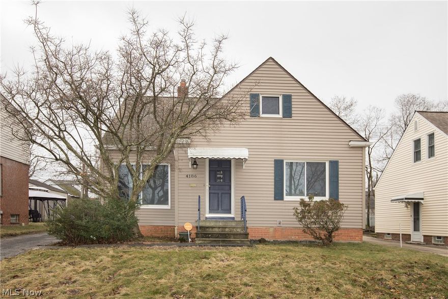 Adorable and affordable, move in condition, fresh, Updated, and Clean. 3 bedroom updated bungalow in desirable Bexley Park neighborhood. Convenient location to shopping, restaurants, and Highways.  Many recent big improvements and cosmetic improvements: including roof, gutters, siding, and windows all within approx. the last 5 years. Sump pump replaced in January 2020. Hardwood floors, new flooring, and new carpeting second floor. Beautiful and spacious second floor (400+ square foot area) was recently added and completed with drywall, paint, updated electrical, closets, carpet, and plenty of space. Perfect for Master Bedroom or additional living space. 2 bedrooms and updated full bathroom on 1st floor. Kitchen with pantry, breakfast bar and eating area, all appliances stay including microwave, washer and dryer. Open floor plan with large living room, built-ins. Separate front entrance foyer with coat closet and door separating it from living area, open staircase with wrought iron rail