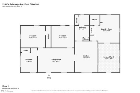 Tiny photo for 2950 Tallmadge Road, Kent, OH 44240 (MLS # 5255415)