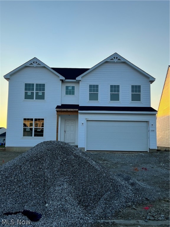 2022 New Construction built by K. Hovnanian in the Meadow Lakes community. This home is a Hanover floor plan with many structural and design upgrades. This 4 bedroom and 3.5 bathroom home sits on a pond view lot and is super bright and airy with 9ft ceilings on the main level, 8 ft ceilings on the 2nd level and 9ft ceilings in the basement. The basement has been fully finished with upgraded carpet and a full bathroom. The home has a 2-zone HVAC system allowing the temperature upstairs to be on its own thermostat. Some structural upgrades include: a morning room, extra windows throughout, a gas burning fireplace, 2 ft extension to the garage and 6ft extension to the living room. All of the doors have been upgraded, recessed lighting upgrades throughout, tray ceiling in the owner's suite, large paved driveway and upgrades appliances. Too many upgrades to list them all.