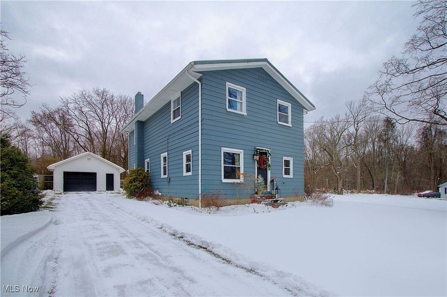 Welcome to 103 Turner Dr. in the heart of Chardon! This beautifully updated 4-bedroom, 2-bath home offers the perfect blend of privacy, space, and convenience. Situated on five total parcels, this property provides a rare opportunity for extra land, expansion, or future use—truly a unique offering in this desirable area. Inside, you’ll find over 1,600 sq. ft. of comfortable living space, including a 4-car garage, giving you exceptional room for storage, hobbies, or additional vehicles. The modern kitchen, fully updated in 2020, features a clean, sleek design and flows seamlessly into the open living area. The current living room—formerly the fifth bedroom—adds flexibility to the layout, offering options for a family room, office, or entertainment space. Upstairs, you’ll discover four well-sized bedrooms and a full bath, each room offering a warm, welcoming feel and plenty of space to relax. Both bathrooms in the home have been tastefully updated for modern comfort. The lower level, accessible through the garage, has its own character and is ready for your personal touch—perfect for a workshop, recreation room, or additional storage. From the inviting exterior to the thoughtfully updated interior, this home is filled with potential and ready for its next chapter. Don’t miss your chance to own this exceptional Chardon property!  A 1 year home warranty is included for peace of mind.