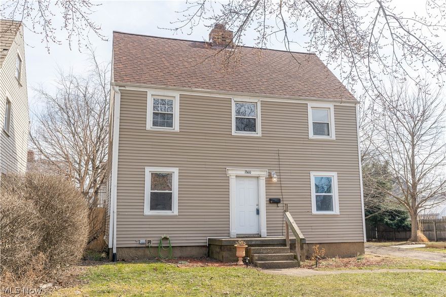 Nice 3 bedroom 1 bath colonial with maintenance free vinyl siding, vinyl windows and some newer flooring.  Fenced in back yard with patio area and would be great for entertaining or family cookouts.  This would make a great starter home or even an income producing rental.  Great location and minutes from hospital, RT 30, restaurants and shopping.  Don't miss out on this opportunity.