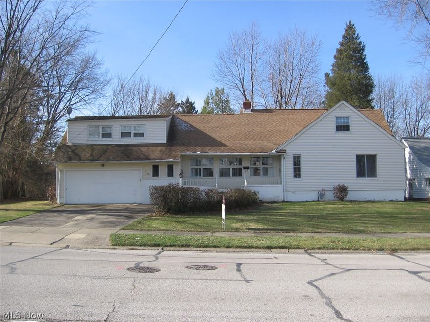 Bring this 5 bedroom 3 bath home back to its original beauty. Large lot and large deck. Over 2200 Sq Ft -Lot 60x200. full basement. Needs re-hab! Borders Highland Hts-Nice front porch.