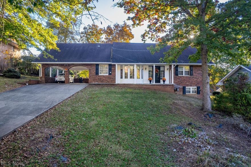 If you’re looking for main-level living with plenty of space, this beautiful brick home in Southside Parkersburg is a must see.

Sitting up off the street and surrounded by mature trees, this home has great curb appeal and a peaceful setting. Inside you’ll find new flooring, updated lighting, and a beautifully renovated kitchen and baths. The kitchen features slow-close cabinets, stainless appliances, a farmhouse sink, and gorgeous countertops.

The layout offers the convenience of a main-level bedroom and utility room, while the large rooms throughout the home give you plenty of space to spread out. Enjoy a cozy stone fireplace, a formal dining room, and a spacious back patio that’s perfect for relaxing or entertaining.

There’s also an unfinished basement with lots of potential and great storage!