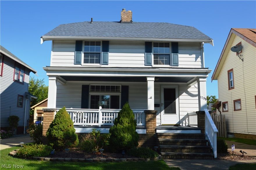 Move right into this very spacious 3 bedroom, 2 full bath home in a great neighborhood!  A full, partially finished basement with a 2nd full bathroom, provides for even more living space.  Home has been lovingly maintained since purchased.  Oversized 2 car garage built in 2010, 4 years young!  Roof was new in Fall of 2013.  Carpeting on main floor installed in 2012.  Vinyl windows:  2008.  Newer electrical and plumbing. Fully fenced back yard!  Chimney recently tuck-pointed.  All appliances stay, with the exception of the Washer and Dryer.