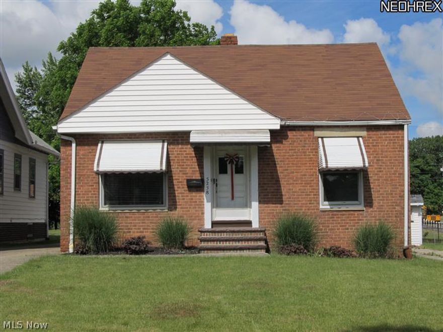 Move Right In!! Spacious Bungalow w/ Many Updates!  4 Brms, 1.5 Baths and Large Family Rm/ Dining Rm Addition.  Nice Updated Kitchen w/ Nice Laminate Floors, White Cabinetry and Stainless Appliances.  Freshly Painted Living Room w/ New Carpeting, Lots of Storage Space Throughout.  4 Good Size Bedrooms includes a Large Second Floor Master (22x10). Full Basement w/ Finished Rec Room plus Shower. Nice Deck in Back and Large Park Like Yard includes Extra Parcel (56x123)Pin#545-01-024. Newer Windows, Roof & Furnace.  Updated Breaker Box & Violation Free!!! Great Location, Close to Shopping and Walk to Elmwood School!!  Call Today, Must See!!!