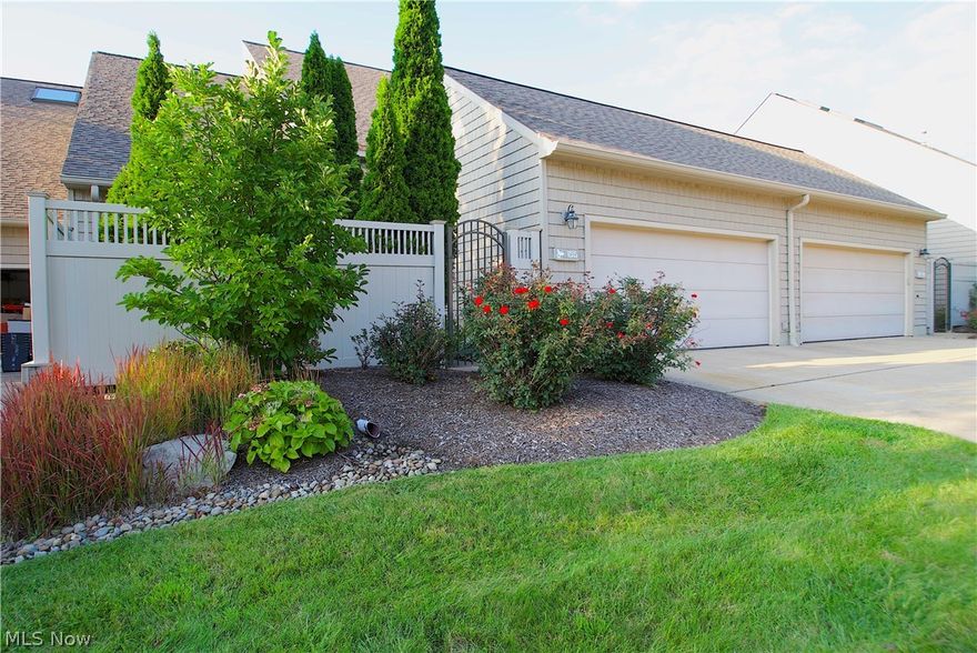 3 Bed, 2 bath condo in a desirable development & location.  Laminate flooring in great room and dining room, newer carpet in bedrooms, and recently painted.  Great deck for sitting out and fireplace for sitting in.  2 car attached garage with big laundry room.