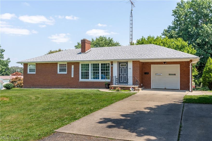 Welcome to 500 N Marion Ave.  This 3 bedroom, 2 bathroom home sits on a charming lot just shy of half an acre. Experience one floor living at its finest with all bedrooms, kitchen, dining and family room on one level.  Basement is partially finished as well with a walkout to the large back yard space.  Updates include new flooring, renovated kitchen, updated full bathrooms and more.  You do not want to miss the chance to own this beautiful home!