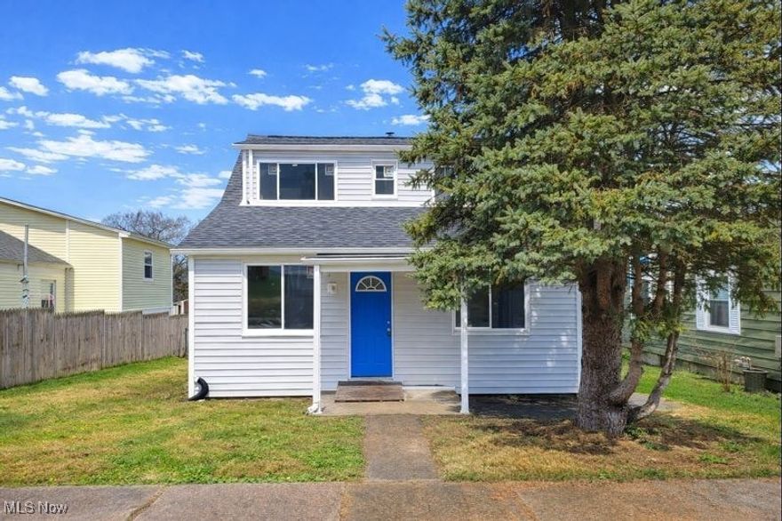 Move in ready and recently updated 3-bedrooms, 1.5-bathroom bungalow with first floor primary bedroom. Recent updates include completely new kitchen and bathrooms, new windows, siding, roof, flooring, fixtures and fresh paint throughout. The eat-in kitchen features brand new shaker style cabinets, granite counters and stainless appliances. Enjoy the convenience of a first floor primary bedroom and full bathroom. The living room has a nook that was once a bedroom and could be converted back to a fourth bedroom or work from home space with the addition of one wall. Exterior amenities include a partially fenced back yard, patio and detached garage. FirstLook expires 02/14/2026, 11:49 PM